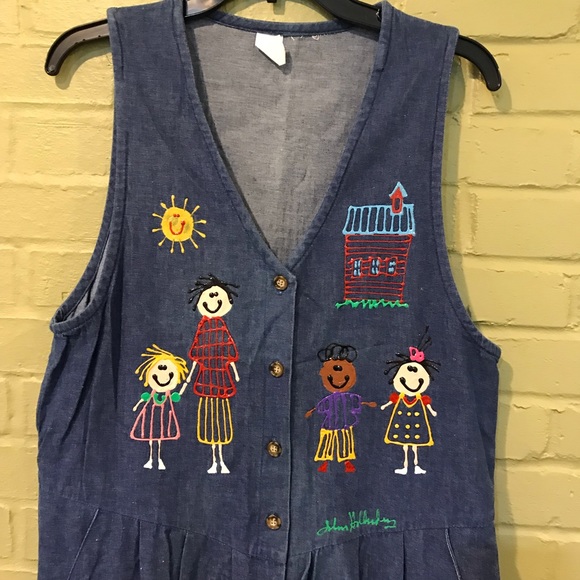 Dresses | Vintage Teacher Jumper Dress 